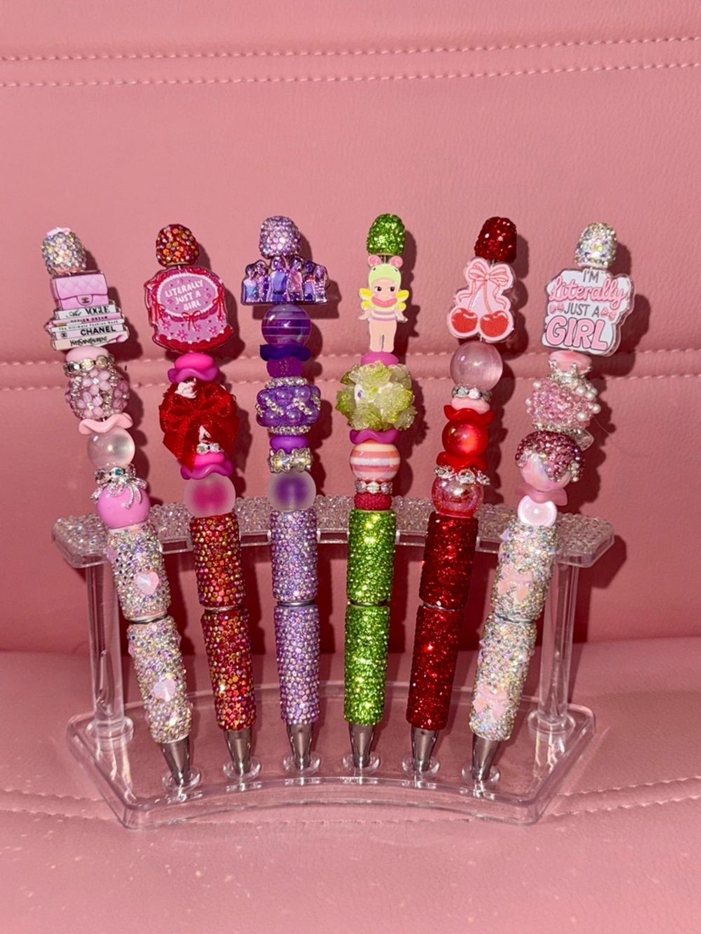 Rhinestone Glittery Pens
